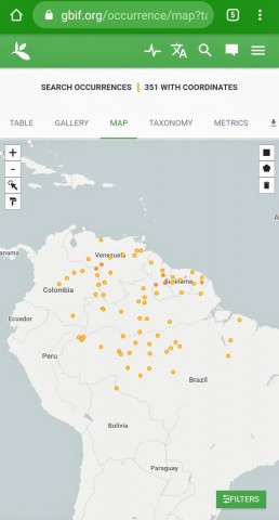 Microglanis poecilus collection records