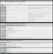 From top to bottom - the edits in progress, confirmation of the edits, but when re-visiting the saved page, the edits are gone.