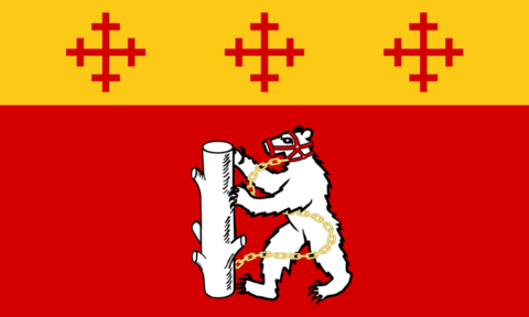 county flag of Warwickshire